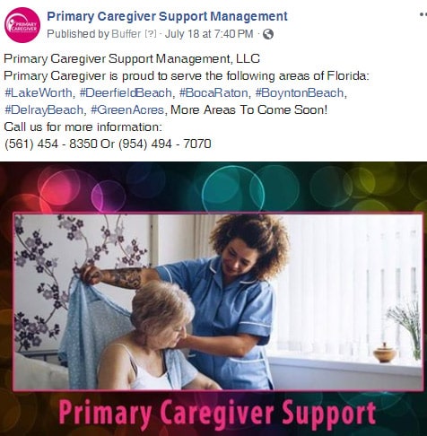 Primary Caregivers Facebook Post 3