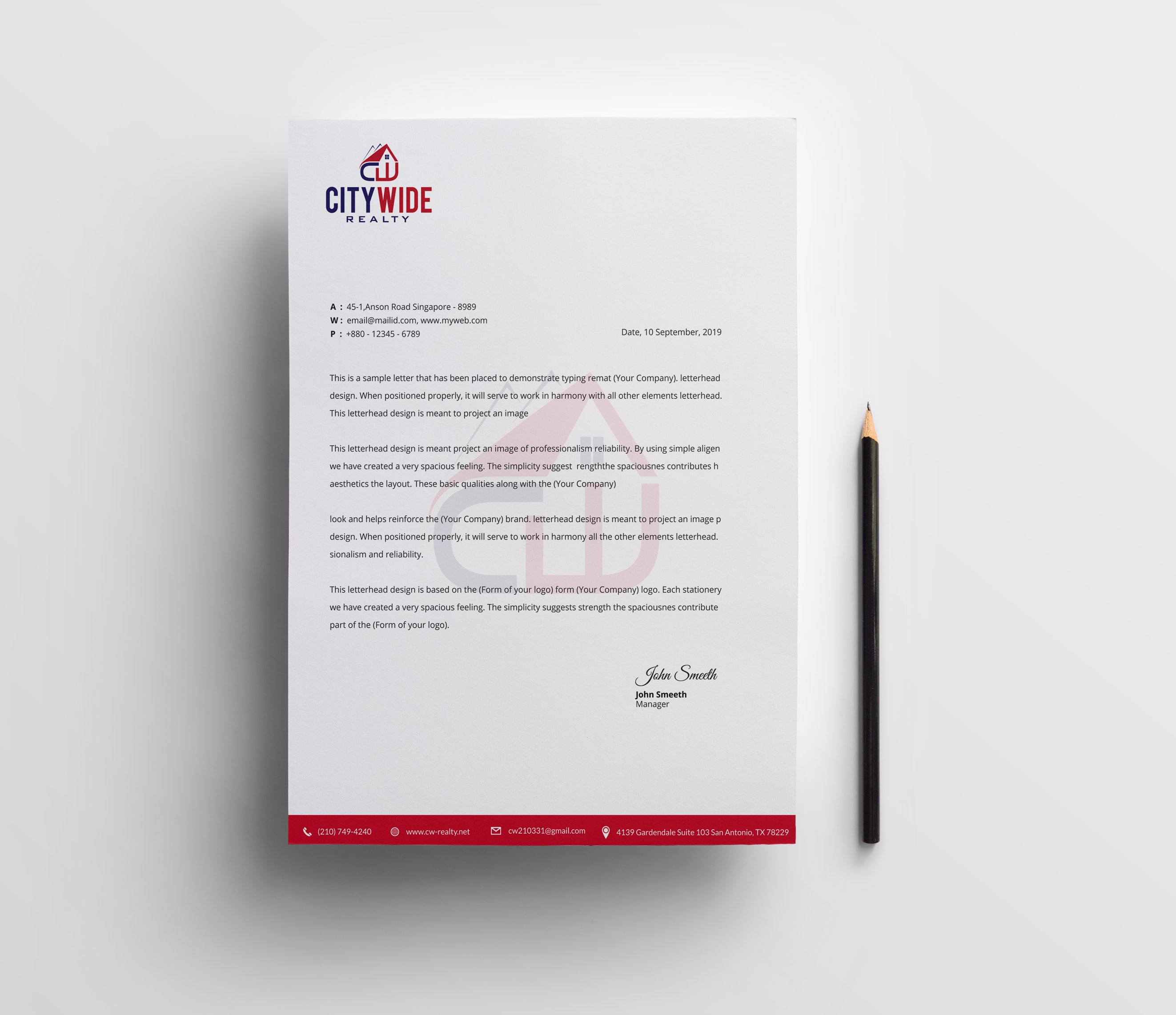 Letterhead Design