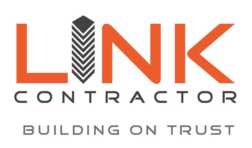 Link Contractor Logo Design