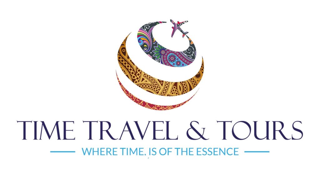 Time Travel and Tours Logo Design