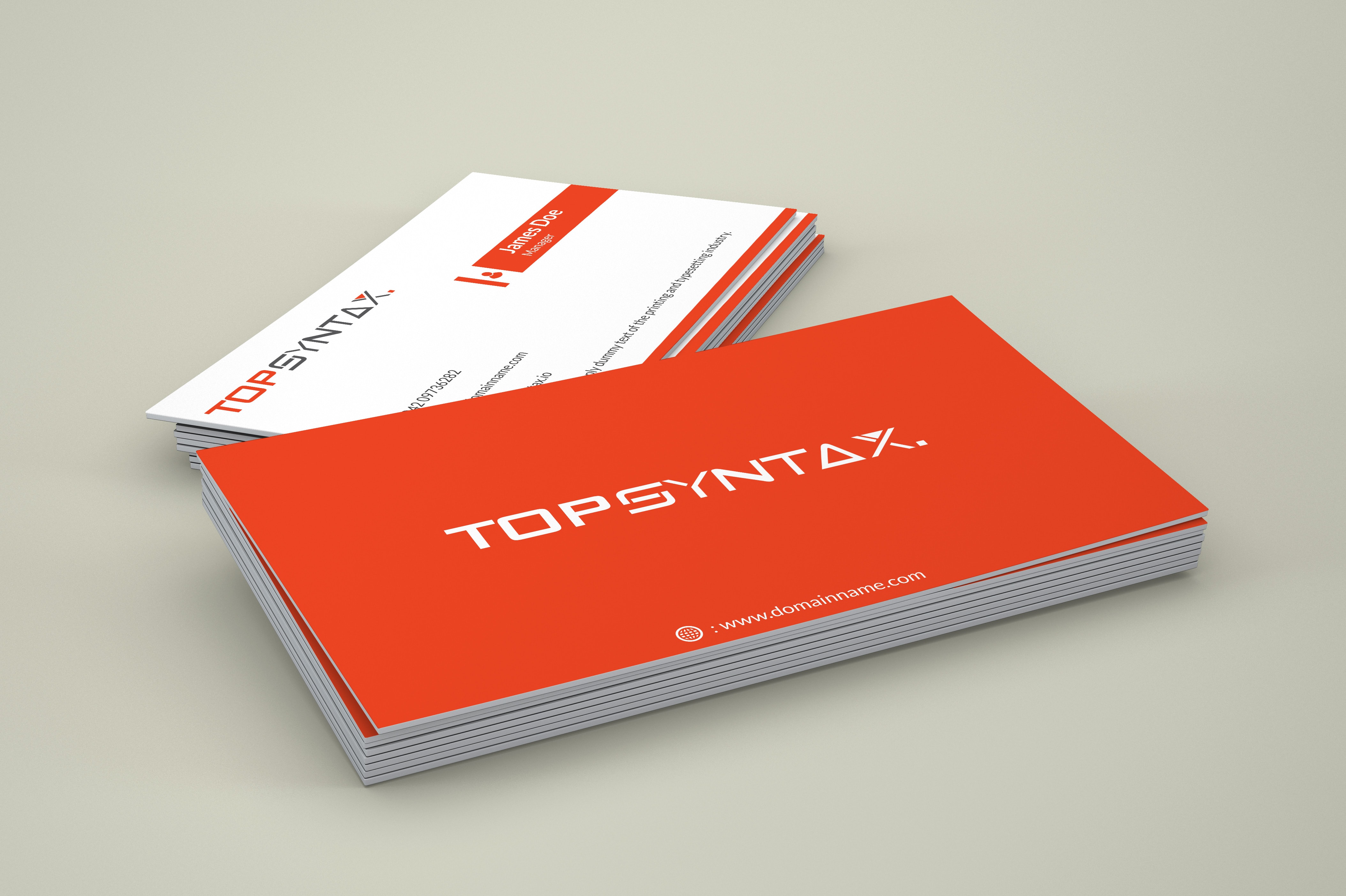 Top Syntax Bussiness Card