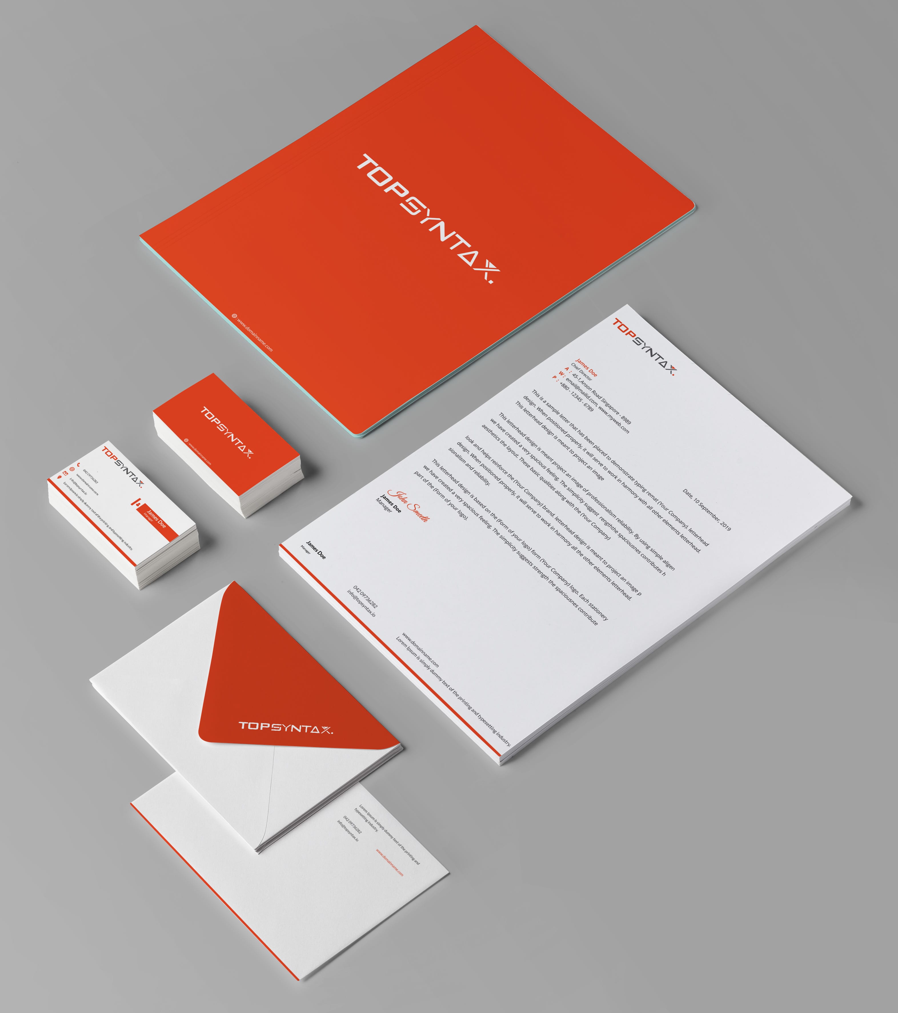 Top Syntax Stationary Complete Set